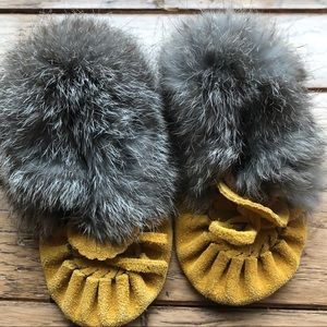 Leather Baby Moccasins
